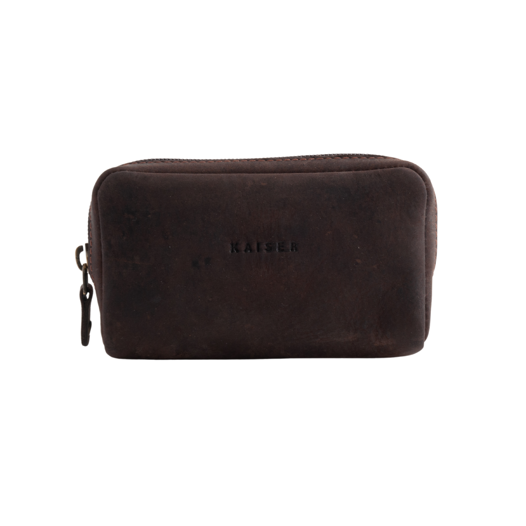 K&Co. Genuine Leather Coin Purse - ESPRESSO